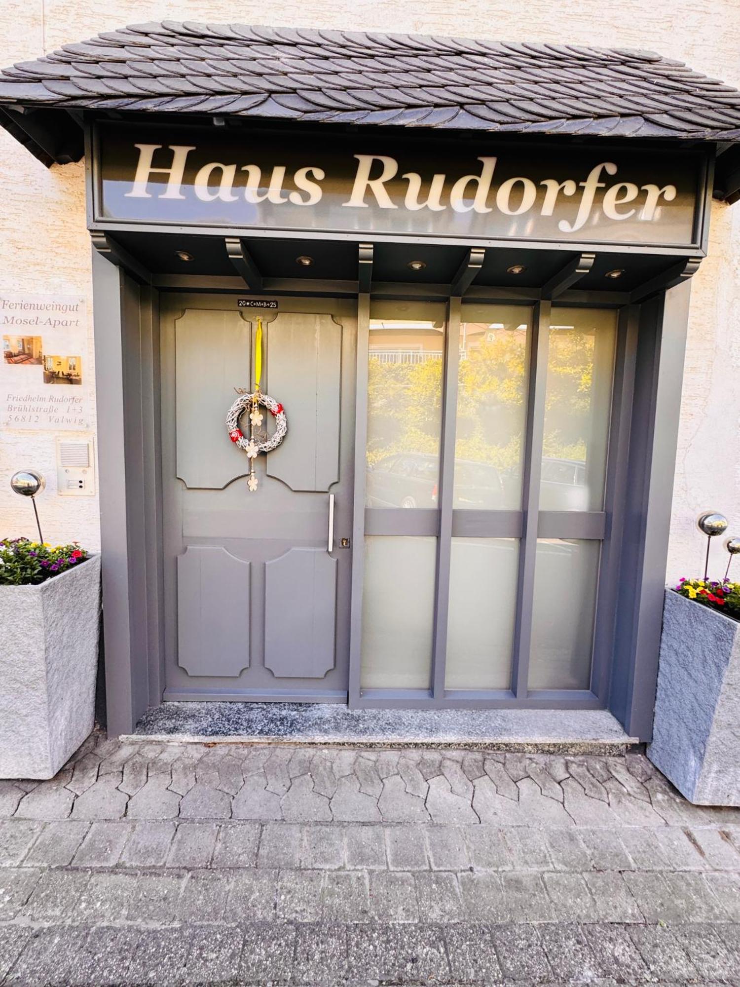 Hotel Ferienweingut Rudorfer Valwig Exterior foto